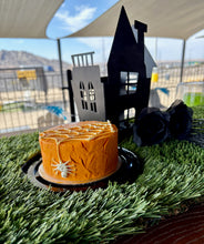 Load image into Gallery viewer, Howl-O-Ween Boo Cake              🎃 pumpkin 🧌 Frankenstein 🕸️ Webs