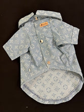 Load image into Gallery viewer, Furry Vuitton Jean Jacket
