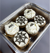 Load image into Gallery viewer, Boo Bite Themed Pupcakes - Ghosts👻 and Lanterns🎃 Frankenstein